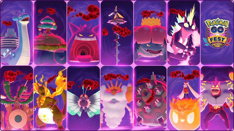 Pokémon GO Fest 2025マックスフィナーレポケモン