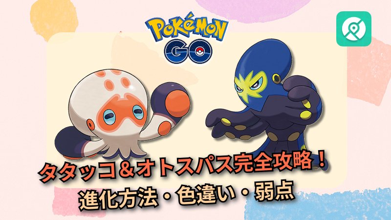 ポケモンキッズ　タタッコ進化① ポケモンGOタタッコ初実装！進化・色違い・弱点徹底解説