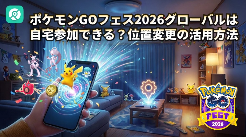 ポケモンGOフェス2026 グローバル 自宅参加
