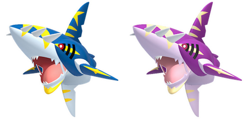 ポケモン go メガ サメハダー色違い