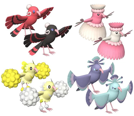 ポケモンGO オドリドリ 色違い