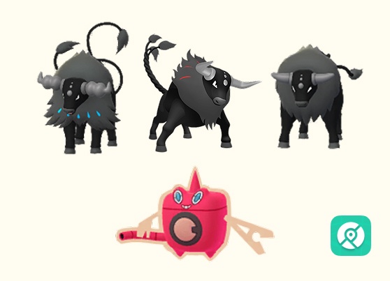 ポケモンgo パルデアケンタロス ウォッシュロトム 色違い
