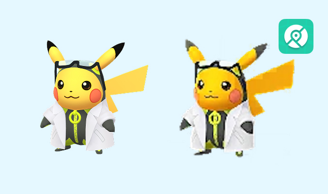 ポケモンGO ウィロー博士助手 ピカチュウ 色違い