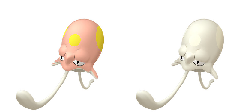 ノノクラゲの色違い