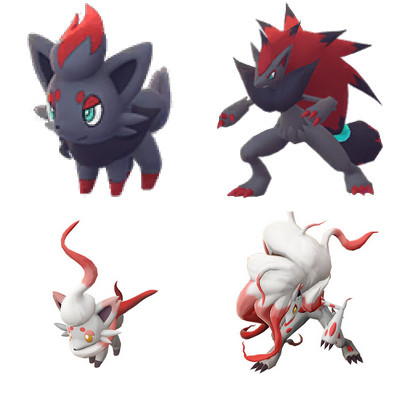 ポケモンGOゾロア進化