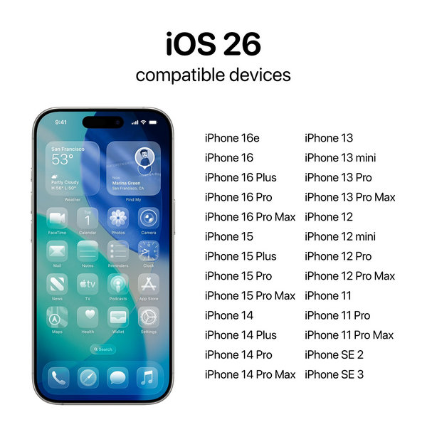 iOS 26 対応機種