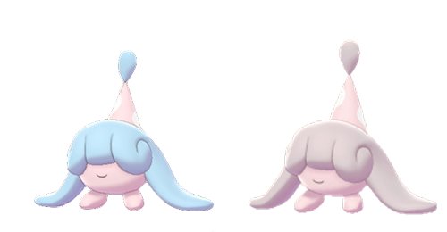 ミブリムと色違いミブリム